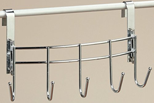 Barre de cuisine Couverts Support avec 5 Croche...