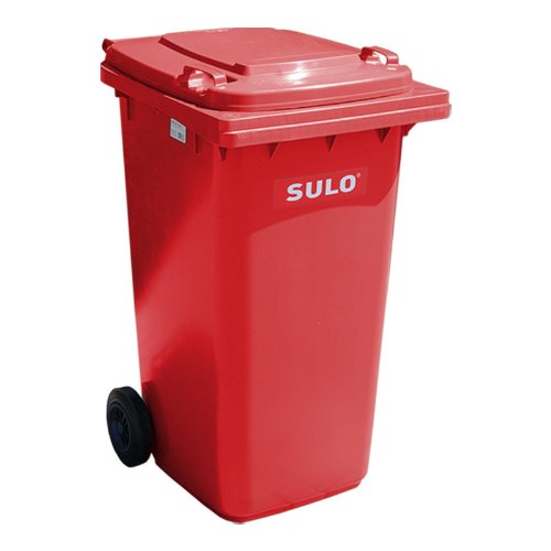 Conteneur à ordures SULO MGB 80 L, rouge