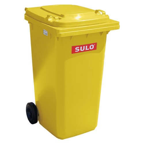 Conteneur à ordures SULO MGB 80 L, jaune