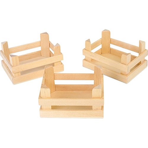 Small foot company Small Foot Company - 1808 - Jeu D'imitation - Commerçant - Petite Caisse - Bois Naturel - Lot De 3 code EAN 4020972018083 