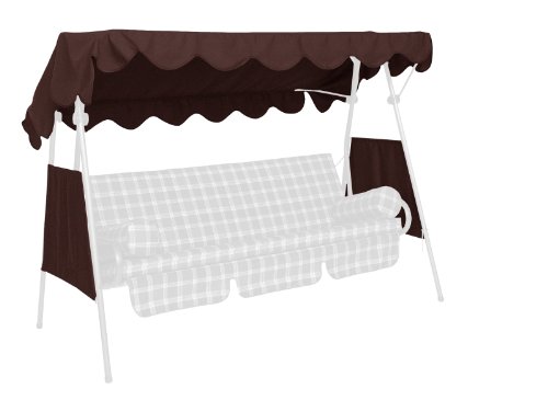 Toit pour balancelle 200 x 120 cm Qualite PE, c...