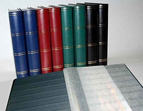 Album pour timbres, 60 pages, intérieur noir (c...