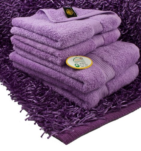 Élégant ensemble de bain violet composé de 2 se...