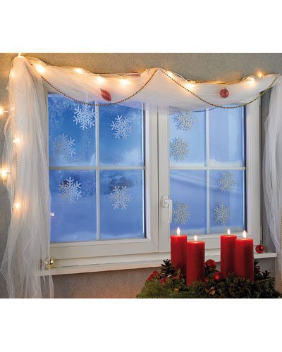 Infactory - NC8190 - 10 Décors de fenêtre phosp...