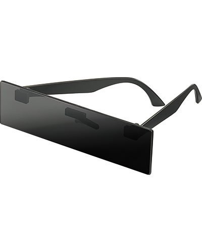 Lunettes Fun ''Barre noire''