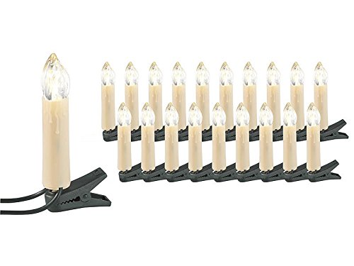 Lunartec Guirlande imitation bougie - 20 lampes LED 4022107164948 (4022107164948)
