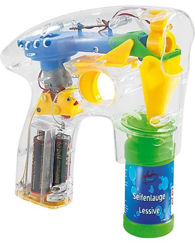 Pistolet à bulles lumineux 4022107167901 infactory Pistolet à bulles lumineux 4022107167901 infactory