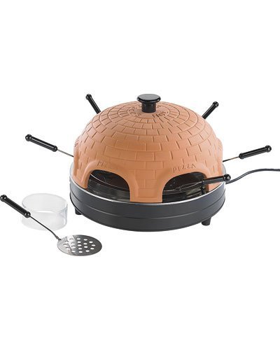 Cucina Dimodena Four à pizza avec couvercle en terre cuite 6 personnes code EAN 4022107172660 