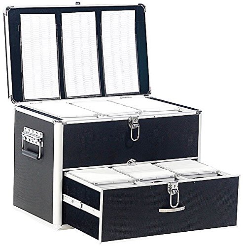 XCase Coffre de rangement professionnel 1000 CD/DVD 4022107221825 (4022107221825)