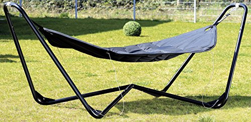 Hamac confort matelassé avec cadre en métal