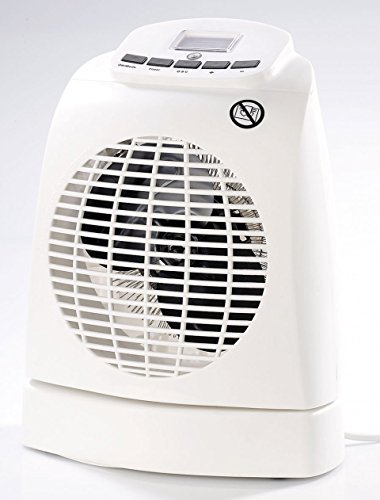 Radiateur soufflant 1000 / 2000 W avec télécomm...