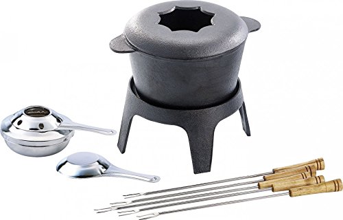 Service à fondue en fonte - 6 personnes