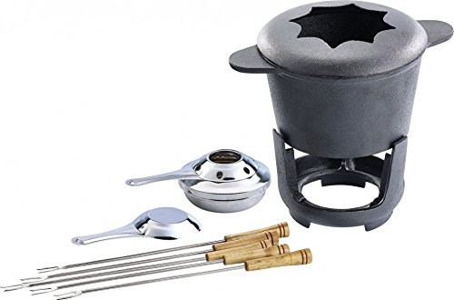 Service à fondue en fonte - 3 personnes