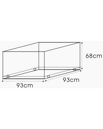 Housse de protection pour fauteuil de jardin