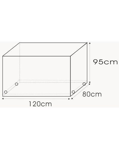 Housse de protection pour canapé de jardin