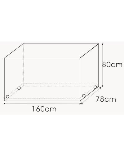Housse de protection pour banc de jardin