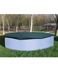 Bâche ronde pour piscine ou trampoline - Ø 3 m