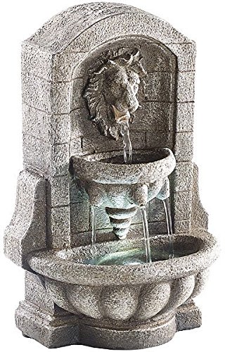infactory Fontaine d'ambiance avec LED et pompe - Fontaine au Lion code EAN 4022107267601 