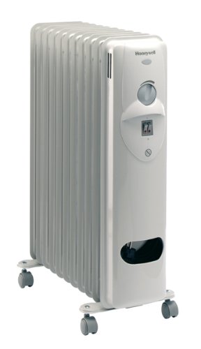 Honeywell Hr41125e radiateur à bain d'huile blanc nacre / gris code EAN 4022167411013 