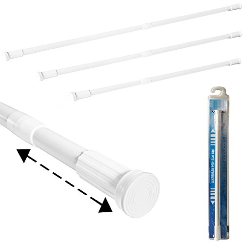 Barre de douche droite extensible - Tringle tél...