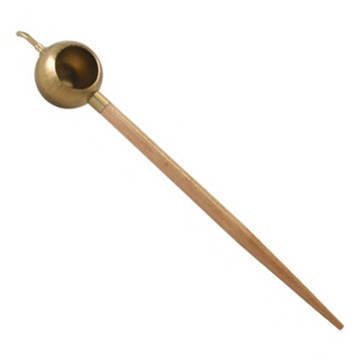 Tjanting, bois/laiton, marron, 1,5 x 35 mm