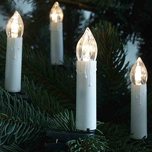 FHS Guirlande à bougies lumineuse équipée de 30 bougies à LED pour le jardin ou la maison 4022622009205 (4022622009205)