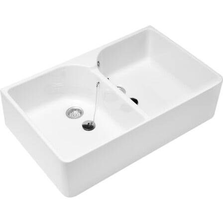 VILLEROY_ET_BOCH Evier double cuves blancO Novo...