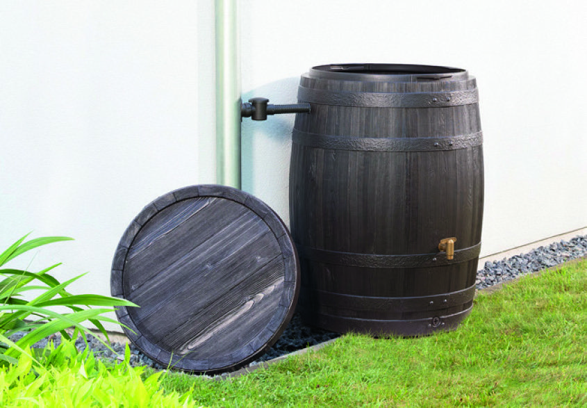 RÉCUPÉRATEUR D’EAU TONNEAU VINO 400 L BRUN