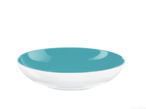 ASA Selection - Assiette à pâtes turquoise 22 c...