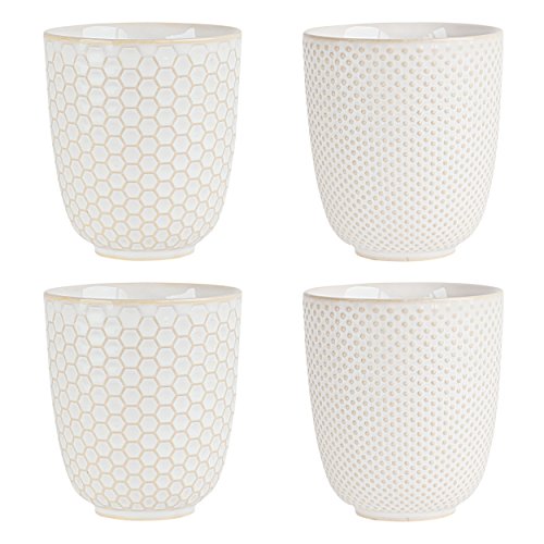 ASA 90410071 tasse en porcelaine 7,50 x 7,50 x 8,20 cm 4 unités blanc code EAN 4024433320340 