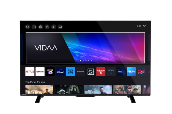 Téléviseur LED 4K* - 125 cm