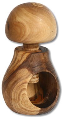 Schnock casser noix balaise nussschraube casse noix en bois d'olivier 4025215141511 VolkskunstShop