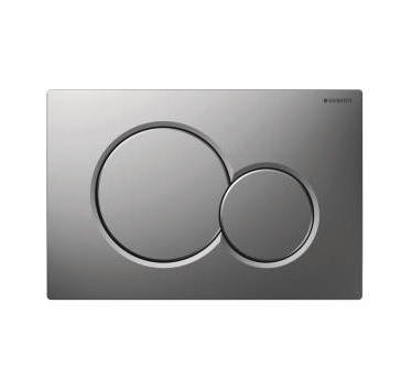 Plaque de commande Sigma 01 Chromé mat