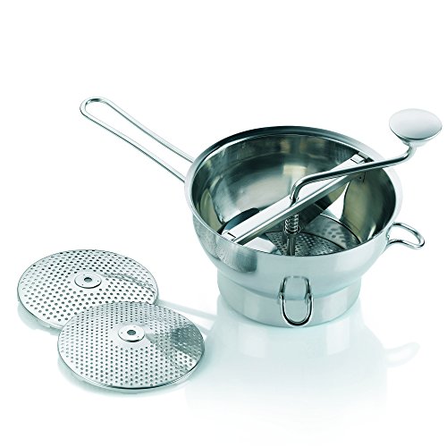 11446 loretta moulinette acier inoxydable argen...