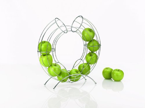 15548 distributeur à fruits, métal chromé, 40 x...