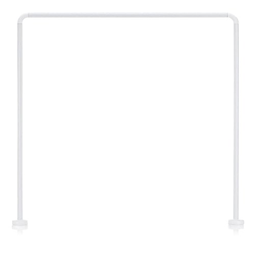 Kela 20994 barre de douche 90 x 90 x 90 cm, aluminium blanc, 'cant' code EAN 4025457209949 