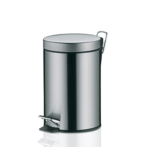 21888 poubelle de salle de bain à pédale, 3 lit...