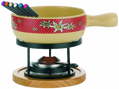 66525 service à fondue à fromage, 6 personnes, ...