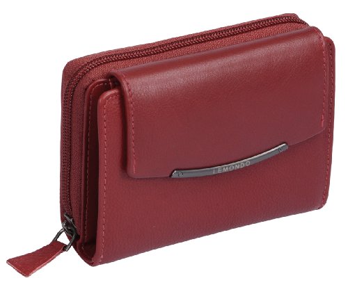 Porte-monnaie pour femme LEMONDO, cuir véritabl...