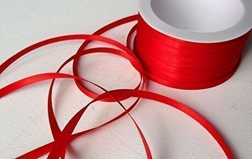 Satin 6mm Bande Satin 50mx3mm Rouge Noeud Ruban code EAN 4025571503961 