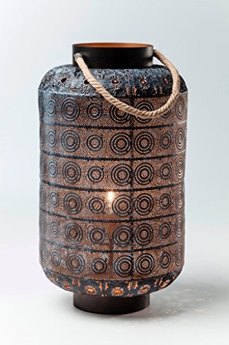 38215 sol lampe sultans home, 59 cm, acier noir