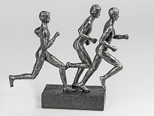 100% CONTEMPORAIN - Sculpture SPRINTEURS en cér...