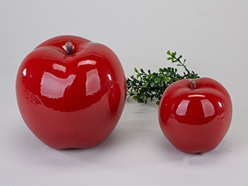 Moderne pomme de sculpture en céramique Diamètr...