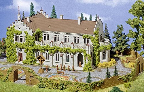 Vollmer Monastère + cimetière + accessoires 43860 h0 code EAN 4026602438603 