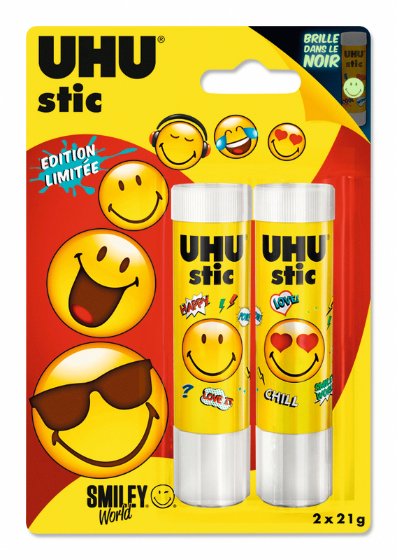 LOT DE 4 BÂTONS DE COLLE 8.2G uhu