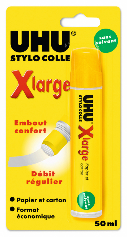 STYLO COLLE EMBOUT MOUSSE XL UHU