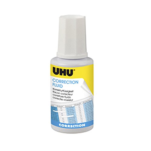 UHU Liquide de correction correction fluid, blanc, 20 ml code EAN 4026700504507 