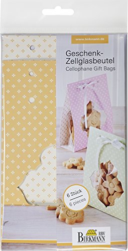 442450 sachets cadeaux cellophane jaune 11,5 x ...