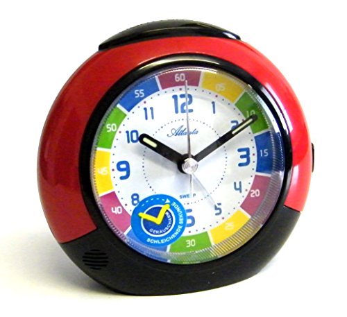 Réveil pour enfant rouge analogique 1678-1
