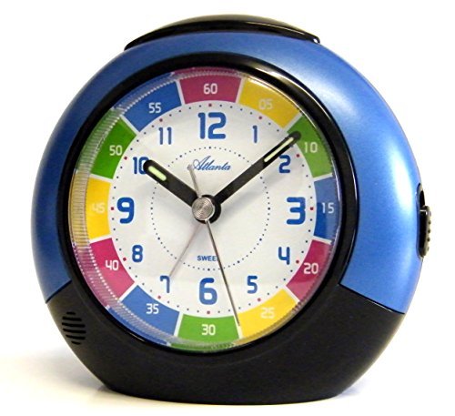 Réveil-réveil pour garçons bleu lernzifferblatt...